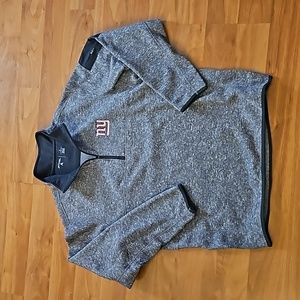 NFL Blue and Gray Quarter-Zip Sweatshirt